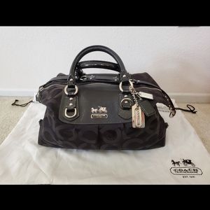 Coach Ashley Satchel Handbag (w/ modern C's)